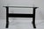 Westnofa Norway Ingmar Relling Attribute Siesta Bentwood Black Glass Side End Table. It's used in good condition with...