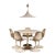 MCM "Tulip" Dining Set With Pendant Light After Eero Saarinen For Sale