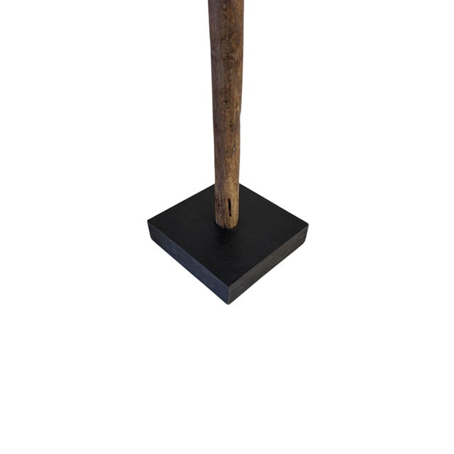 Old Tuareg Hoggar Tent Post – Ehel – North West Niger on Stand For Sale - Image 10 of 10