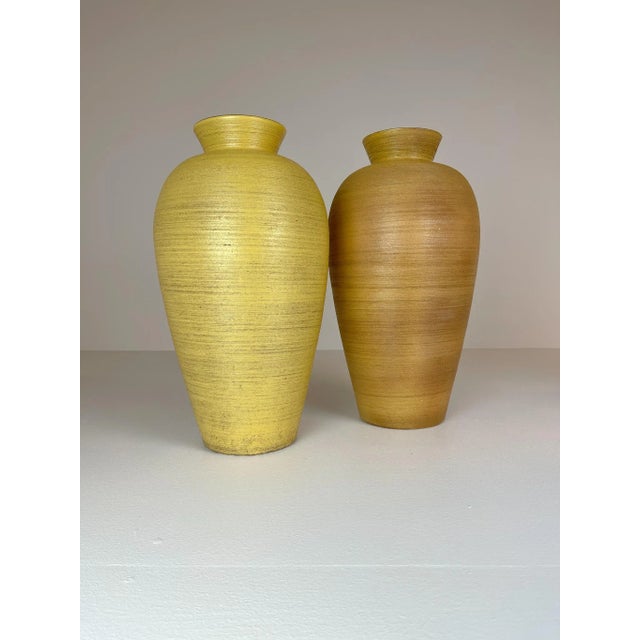 Ceramic Floor Vases by Upsala Ekeby, Sweden, 1940s, Set of 2 For Sale - Image 7 of 16