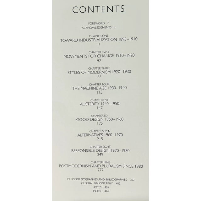 Mid-Century Modern Landmarks of Twentieth Century Design Book For Sale - Image 3 of 12