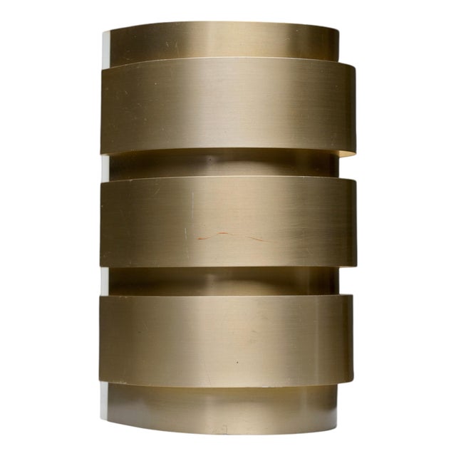 V-155 Wall Light in Brass by Hans-Agne Jakobsson, Sweden, 1960s For Sale