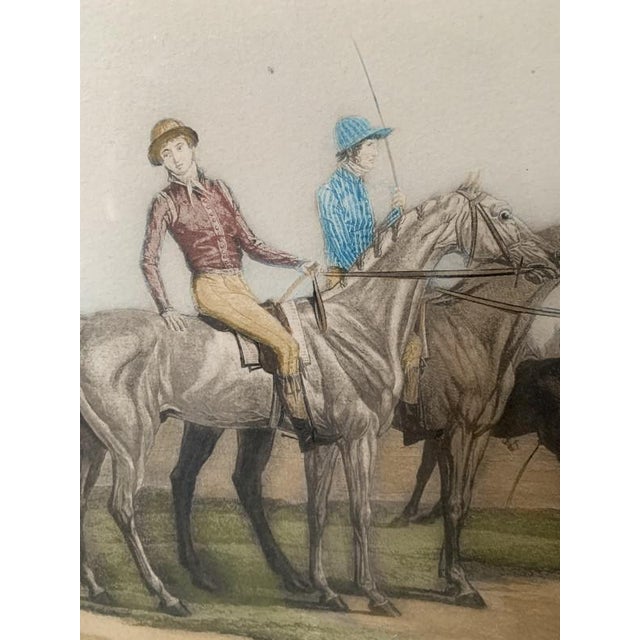 Carle Vernet, Departure of Seven Horses, Engraving, Late 1800s For Sale - Image 6 of 16
