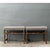Burnt Umber Vintage Lewis Mittman Nailhead Low Stools - A Pair For Sale - Image 8 of 12