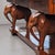 Art Deco Sicilian Wooden Sideboard with Hand-Carved Elephants For Sale - Image 6 of 13