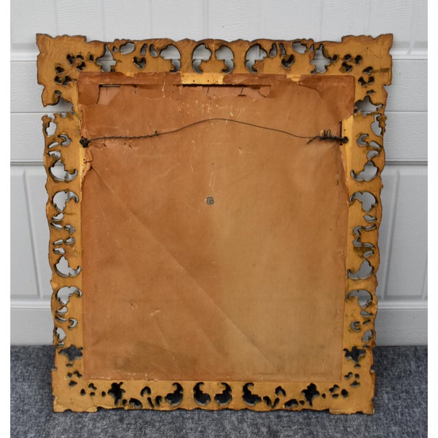 Vintage Pair Framed Prints Coat of Arm Ornate Gold Gilt For Sale - Image 16 of 18