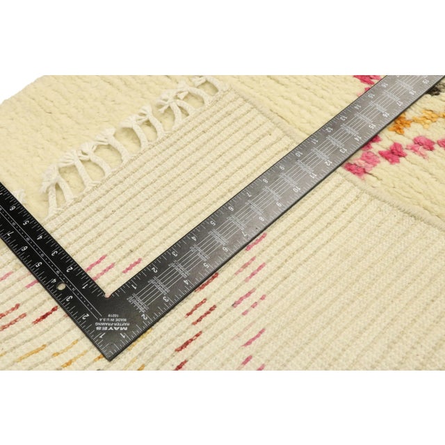 Early 21st Century Moroccan Style Hallway Rug Runner - 02'06 X 12'01 For Sale - Image 5 of 9