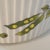 1940s Louis Lourioux "Le Faune" Vintage Fireproof Porcelain 7" Vegetable Motif Souffle Dish France For Sale - Image 4 of 15