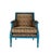 Vintage Louis XVI Carved Wooden Armchair For Sale - Image 10 of 11