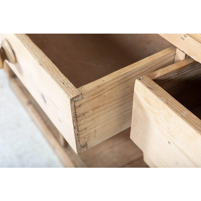 Large English Pine Glazed Panelled Dresser, 1860s For Sale - Image 12 of 15