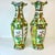 Late 19th C Antique Chinoiserie Boho Chic Hollywood Regency Famille Rose Vases - A Pair, Monumental For Sale - Image 13 of 18