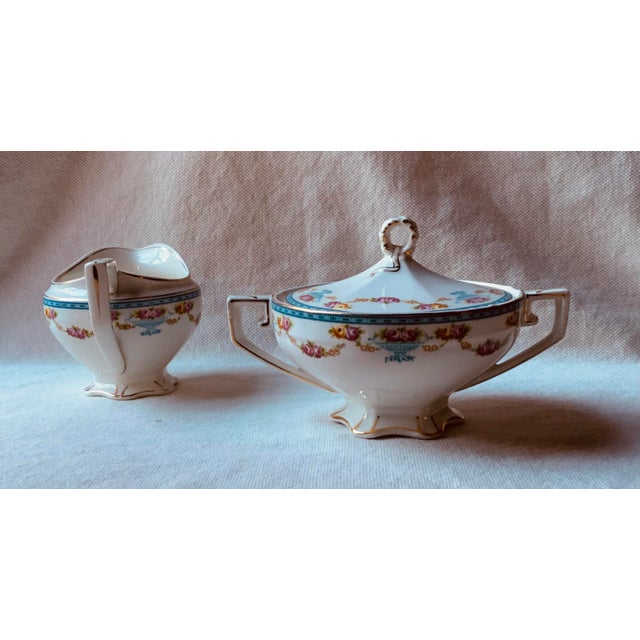Ceramic Grindley "The Royston" Tea Service Trio - Vermont Estate Collection For Sale - Image 7 of 18