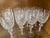 Twelve perfect Waterford wine goblets in the Powerscourt pattern. Powerscourt debuted in 1969 and was discontinued in...