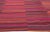 Colorful Vintage Turkish Striped Kilim Rug - 09'05 X 09'07 For Sale - Image 4 of 10