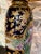 Early 20th Century Early 20th Century Japanese Cobalt and Gold Vase With Iris Motif (Converted to Lamp) For Sale - Image 5 of 11