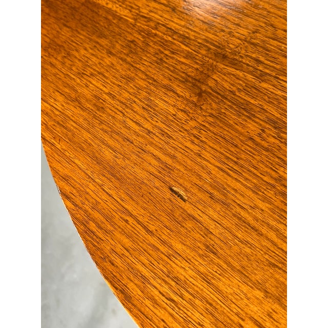 Mid Century Walnut Danish Style Round Coffee Table For Sale - Image 11 of 13