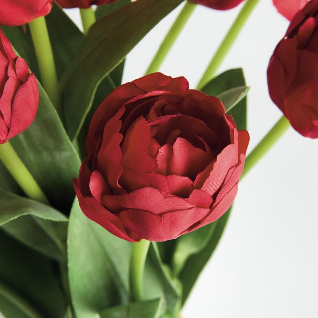Realism Peony Tulip Bundle Drop-In 18" For Sale - Image 3 of 4