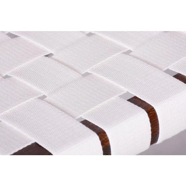 Textile Czech Art Deco Armchair in Oak and Cotton attributed to Jan Vaněk, 1940s For Sale - Image 7 of 11