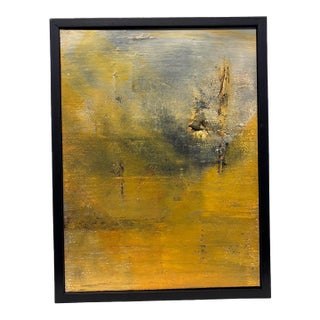 Contemporary Abstract Framed Oil Painting For Sale