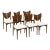 Mid Century Style Solid Walnut Butterfly Dining Chairs - Set of 6 For Sale