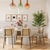 Boho Chic Elora White Lacquer Oval Dining Table For Sale - Image 3 of 10