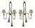 Knot Appliques from Italo Valenti, 1970s, Set of 2 For Sale