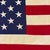 This vintage American flag is made from a cotton cloth with fully sewn stars and stripes. Please note staining and other...