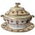 Early 19th Century First Period Miles Mason Neoclassical Porcelain Sauce Tureen & Platter For Sale - Image 13 of 13