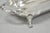 Vintage English Regency Silver Plated Paw Foot Scalloped Narrow Trinket Dish For Sale - Image 4 of 11