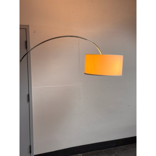West Elm Arch Floor Lamp For Sale - Image 11 of 12