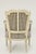 1990s Louis XVI Style Marie Antoinette Armchair, 1990s For Sale - Image 5 of 9