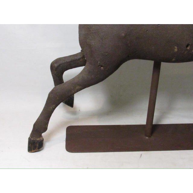 Mid 19th Century Antique Folk Art Horse Figure For Sale - Image 5 of 18