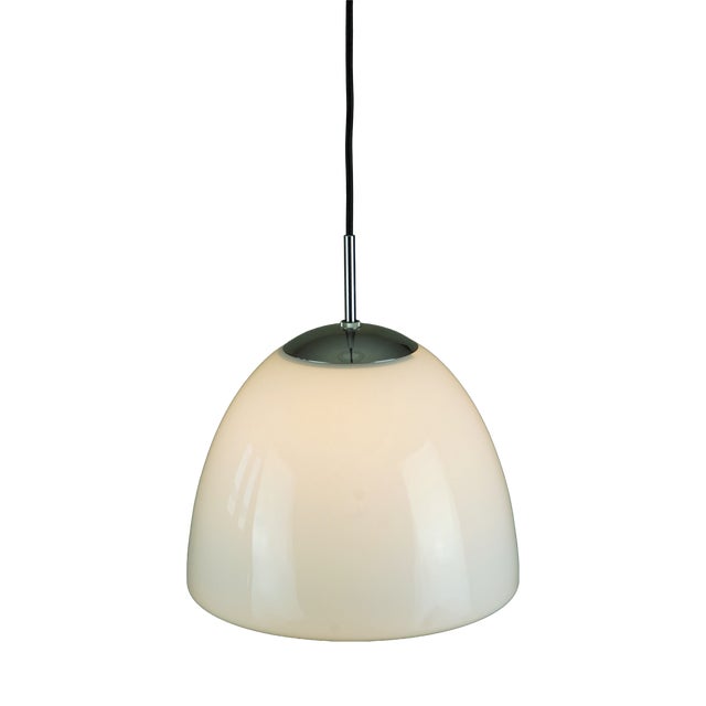 Delta Clock Pendant Lamps from Louis Poulsen, Denmark, 1967, Set of 2 For Sale