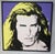Steve Kaufman, Rare Unique Oil Painting Silkscreen of Fabio Pop Art 80s Icon, 1994 For Sale