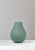 Rare and iconic budded vase by Danish master of stoneware Axel Salto in terra-cotta and celadon green glaze. Made at the...