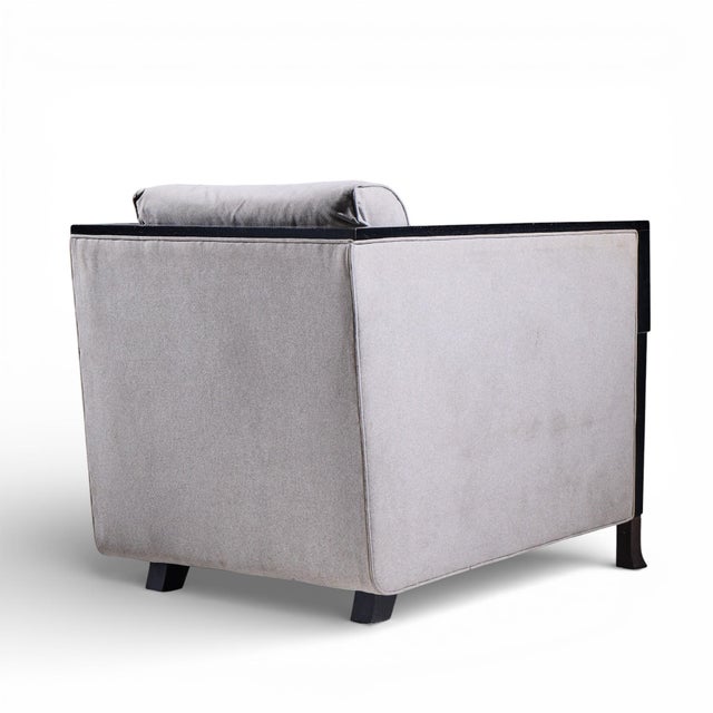 Bill Sofield for Baker Furniture Salon Lounge Chairs - Pair For Sale - Image 10 of 13