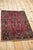 Traditional Vintage Fragment Sarouk Rug Mat - 2'3" x 3' For Sale - Image 3 of 9