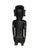 Tribal Dayak Hampatong Guardian Figure Borneo Kalimantan Incised Geometric Shell Eyes For Sale - Image 3 of 8