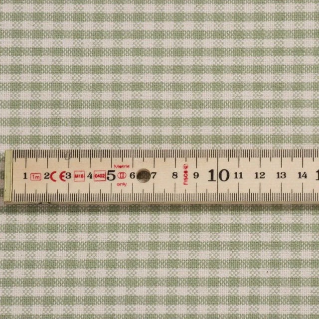 Not Yet Made - Made To Order Cottage Gingham Apple Fabric For Sale - Image 5 of 5