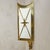 Pair of French Brass Starburst Motif Sconces, 1950s For Sale - Image 9 of 11
