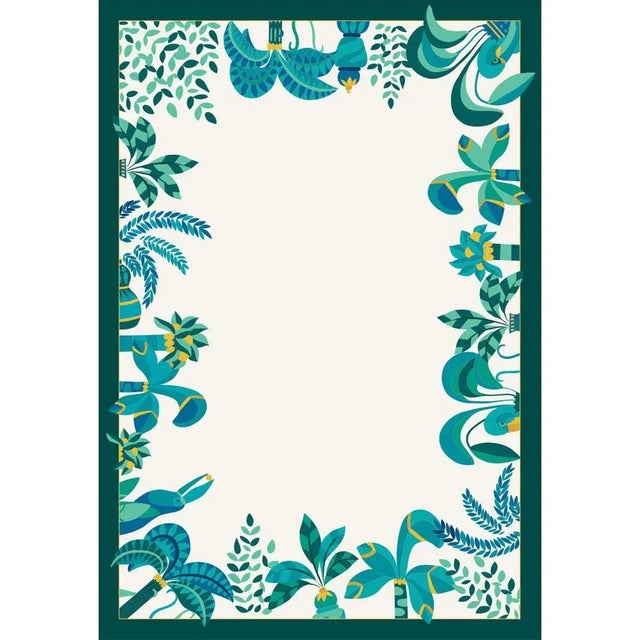 Rectangular Cotton and Linen Super Baba Tablecloth for 6 People by Alto Duo For Sale - Image 6 of 6