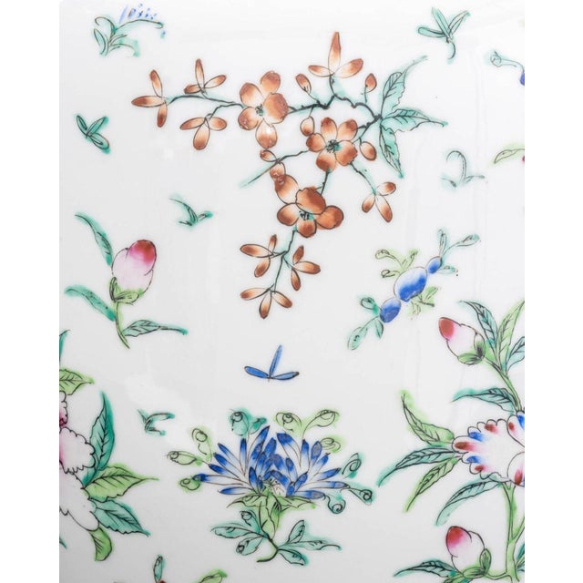 Chinese Famille Rose Porcelain Vase as a Lamp For Sale In New York - Image 6 of 10