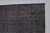 1950s Vintage Distressed Turkish Oushak Rug in Charcoal Black, Slate Gray For Sale - Image 5 of 10