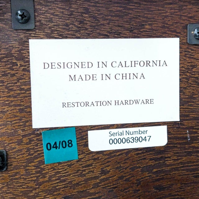 Restoration Hardware Three Tier Coffee Table For Sale In San Francisco - Image 6 of 6