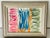 Abstract Abstract Mini Mixed Media Painting Signed For Sale - Image 3 of 10