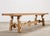 Farmhouse 19th C. Spanish Baroque Bleached Oak Farmhouse Dining Table For Sale - Image 3 of 18