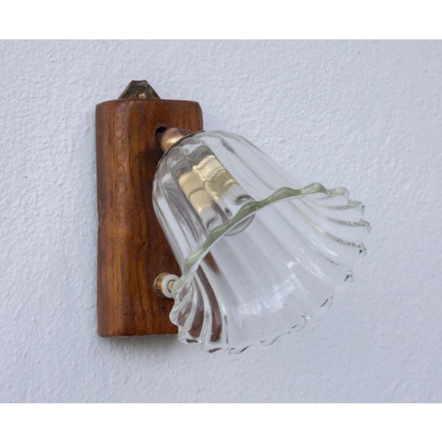 Set of 2 Art Decò Barovier & Toso Wall Light Murano Art Glass, 1940s For Sale - Image 6 of 12