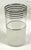 Mac Beth Evans -silver ringed with frosted bottoms cocktail set The epitome of the Art Deco look-popular in the mid-...