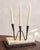 Mid-Century Modern Iron Tabletop Candelabra For Sale - Image 3 of 10