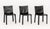 Set of Six Mario Bellini for Cassina "Cab 412" Side Chairs For Sale - Image 11 of 14